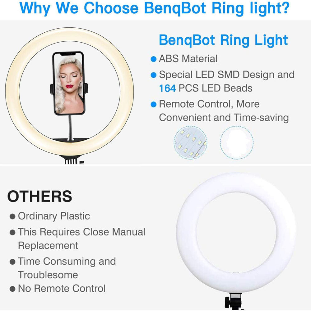 Transform Your Content Creation with the Compatible Apple Selfie LED Ring Light